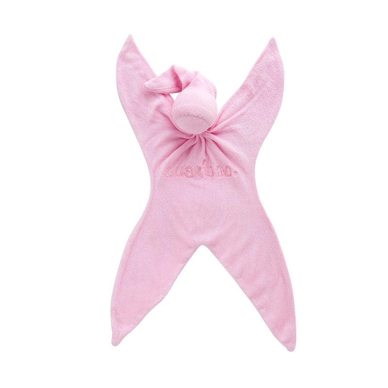 Cuskiboo pink baby comforter organic bamboo - British product