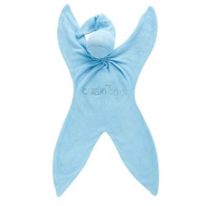 Cuskiboo Baby-Schlafkuschel Blau Bambus Schnuffeltuch