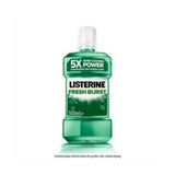 Listerine Fresh Burst Mouthwash Mint Flavour 500ml