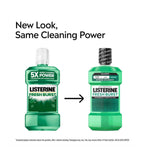 Listerine Fresh Burst mouthwash 500ml, imported from the UK