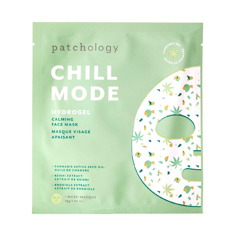 Patchology Chill Mode Calming Hydrogel Mask, imported from the UK