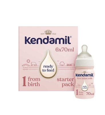 Kendamil classic 1 First Infant Milk Ready To Feed From Birth 70ml 6s