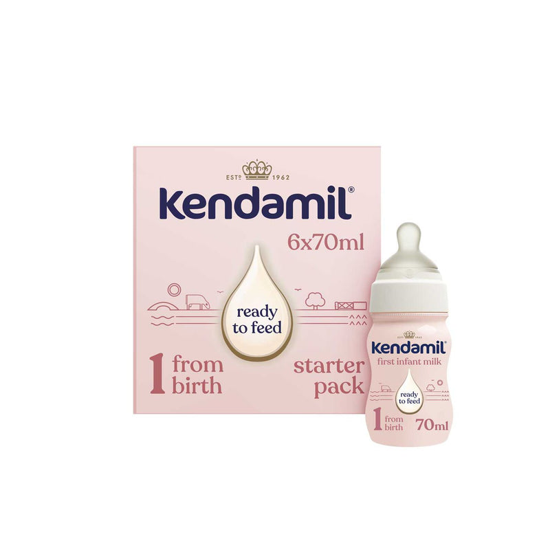 Kendamil First Infant Milk 70ml 6 pack, imported from the UK