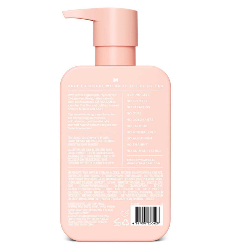MONDAY Haircare Volume Conditioner 350ml - British product