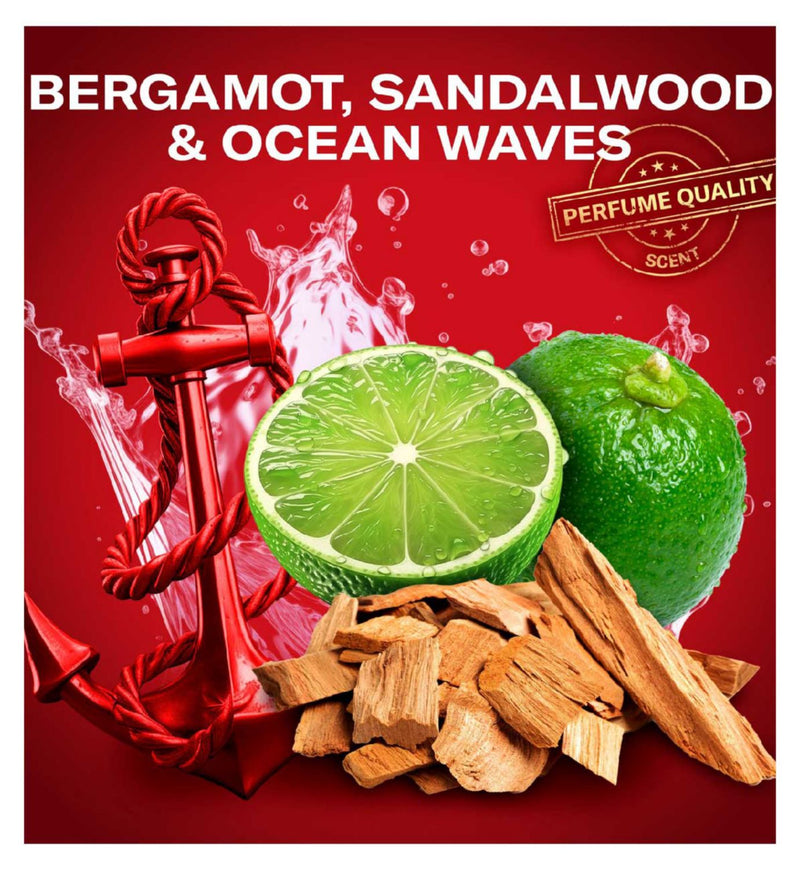 Old Spice Captain gift set with deodorant and shower gel, UK version