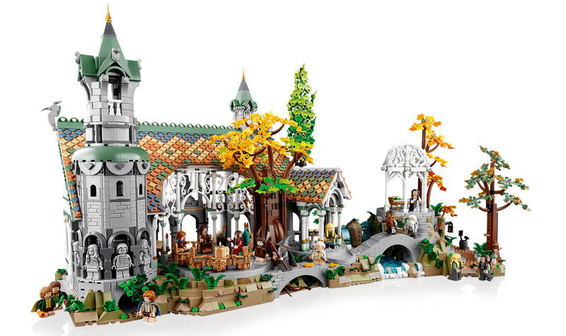 LEGO Lord of the Rings Rivendell Building Set 6167 Pieces (British brand)
