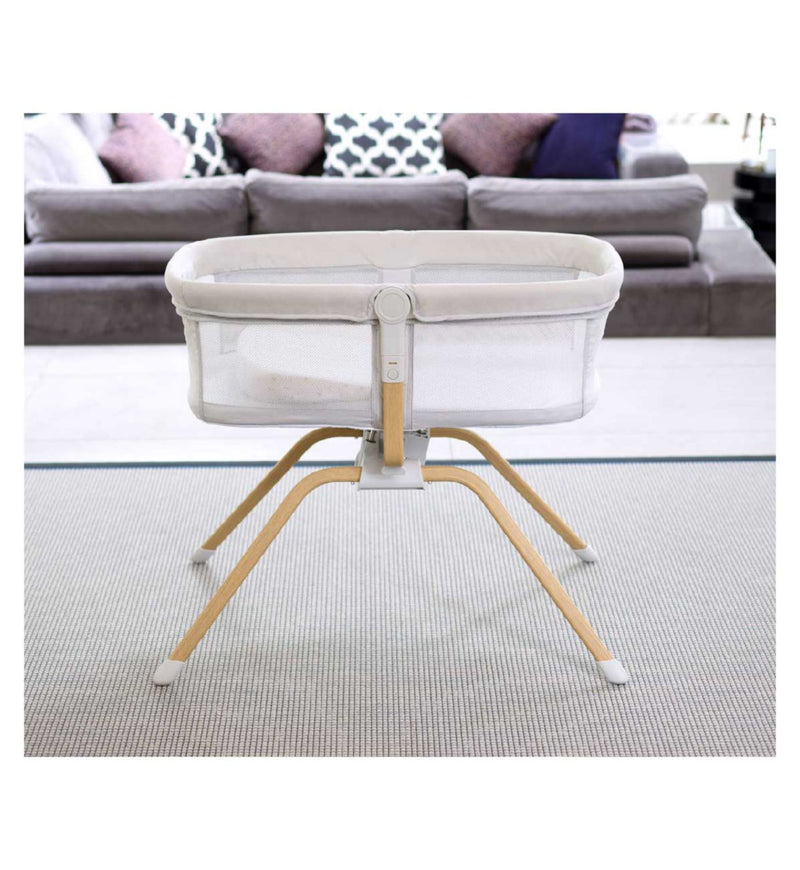 Babymore Air Motion Gliding Crib Grey travel cot - British product