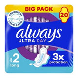 Always Ultra Day Sanitary Towels Long Size 2 20 Pads - British product