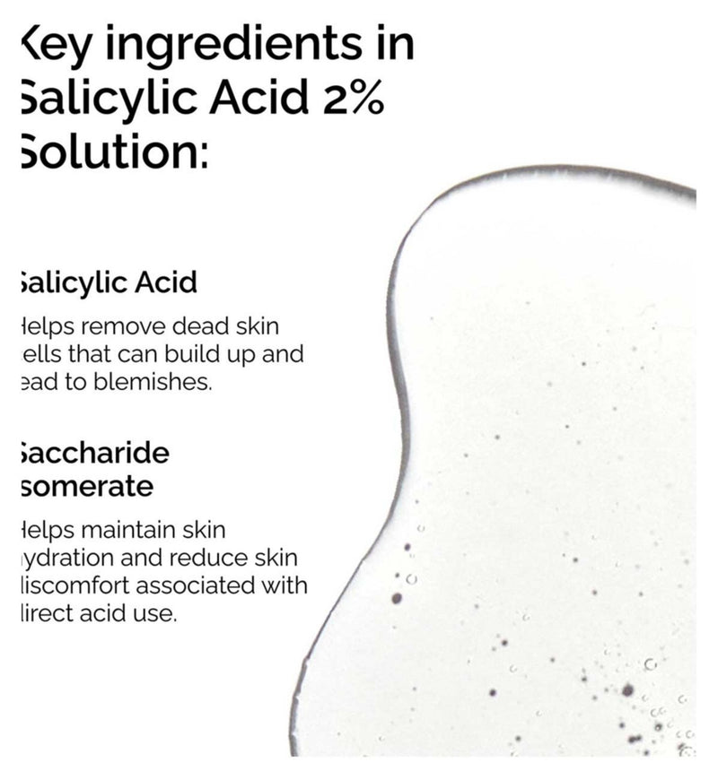 The Ordinary Salicylic Acid Solution 2% 30ml - British product