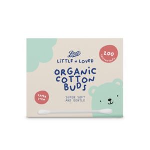Coton-tiges bio pour bébé Little Loved Boots Boots, 200 pièces - Acheter en ligne chez McGrocer