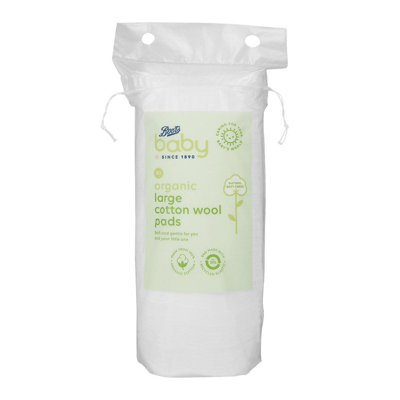 Boots Little + Loved Organic Cotton Wool Pads - British product