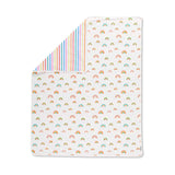 Ickle Bubba baby blanket Rainbow Dreams 100x75cm (British brand)