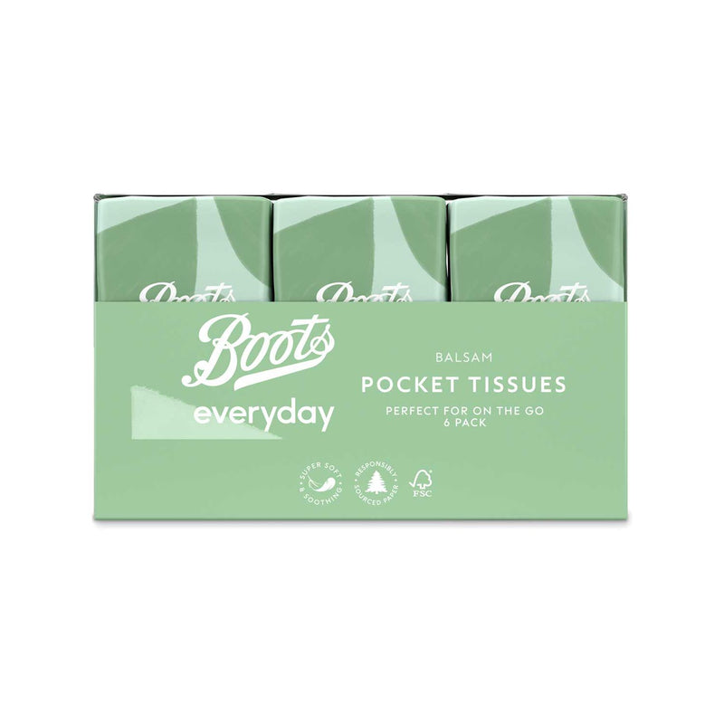 Boots Balsam tissues 4ply Multi pack - British product