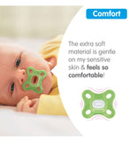 MAM Comfort Soother 3-12 Months 2 Pack Blue, UK version