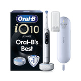 Oral-B iO10 electric toothbrush Stardust White, imported from the UK
