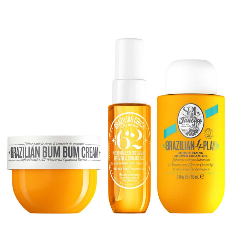Sol de Janeiro Bum Bum Jet Set travel trio - British product