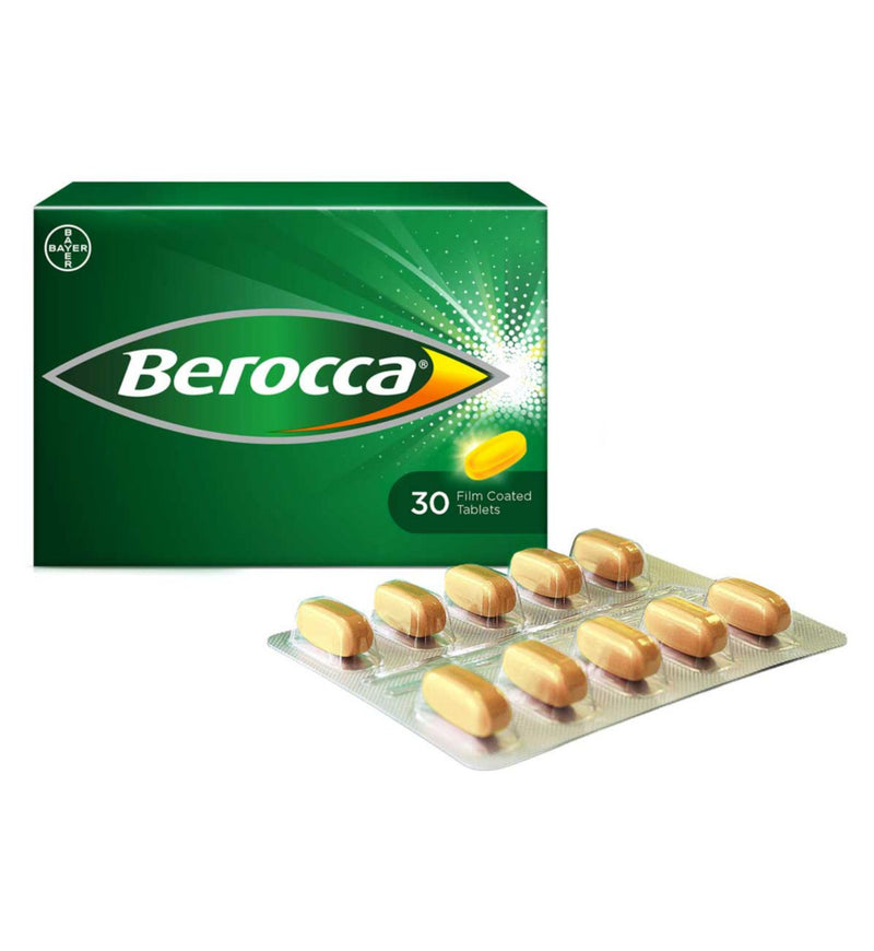 Berocca energy release tablets 30s - British product