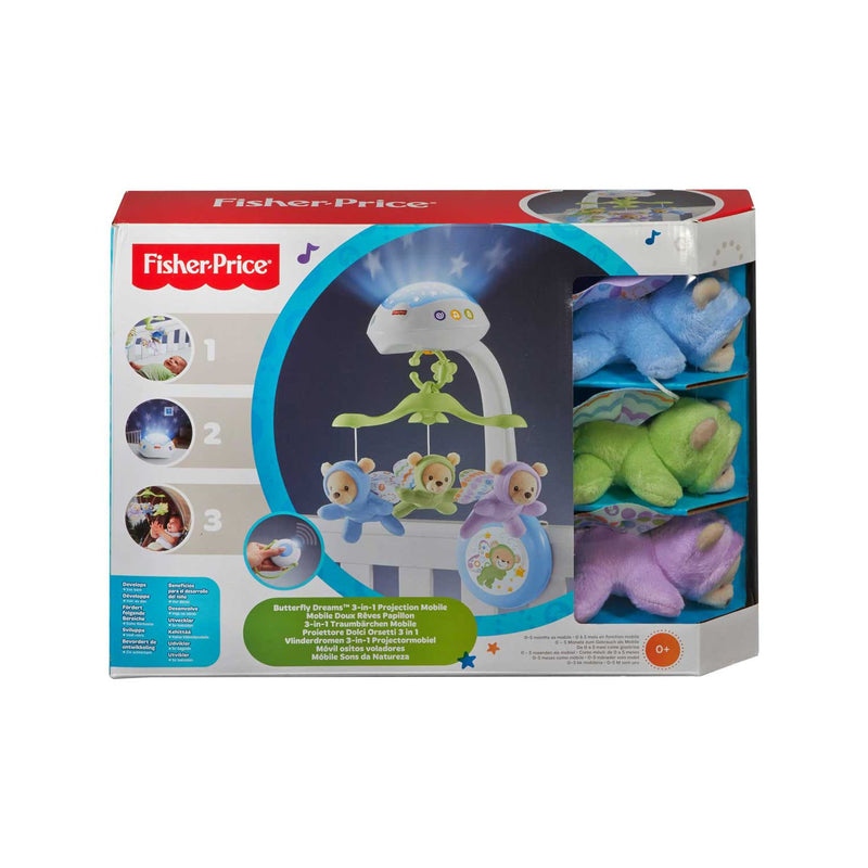 Fisher Price Mobile Nature Berries motorized crib mobile, imported from the UK