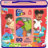 Mega Bloks building blocks pink bag, imported from the UK