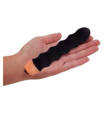 Ann Summers Ripple Silicone Vibrator Schwarz 4,5 Zoll - Britisches Produkt