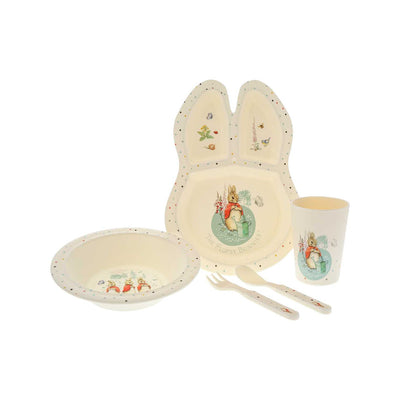 Beatrix Potter Flopsy Essgeschirr-Set Kinder-Tafelgeschirr Mahlzeiten-Kollektion