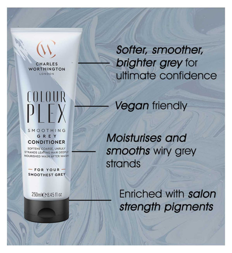 Charles Worthington Grey Conditioner 250ml - British product