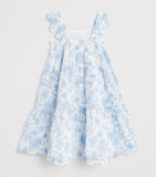 Tartine et Chocolat floral tiered cotton dress for girls aged 2-12 years (British brand)