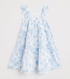 Tartine et Chocolat floral tiered cotton dress for girls aged 2-12 years (British brand)