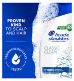 Head & Shoulders Classic Clean shampoo 400ml, UK version