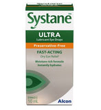 Systane Preservative Free Ultra Eye Drops 10ml (British brand)