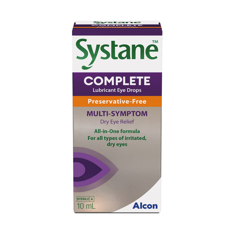 Systane Preservative-Free Complete Eye Drops 10ml (British brand)