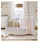 CuddleCo Clara White Nursery Furniture Set - British product