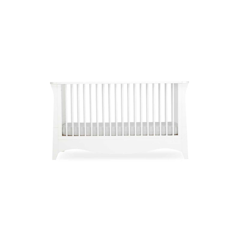 CuddleCo Clara Cot Bed White Nursery Set - British product