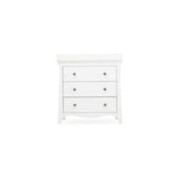 CuddleCo Clara Dresser Changer White Nursery Furniture