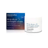 This Works Deep Sleep overnight cream, British brand skincare