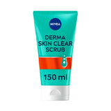 Boots NIVEA Derma Skin Clear Anti-Blemish Face Scrub with Salicylic Acid 150ml- Buy online at McGrocer