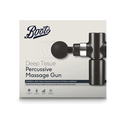 Boots Deep Tissue Percussive Massage Gun Electric Muscle Recovery Tool