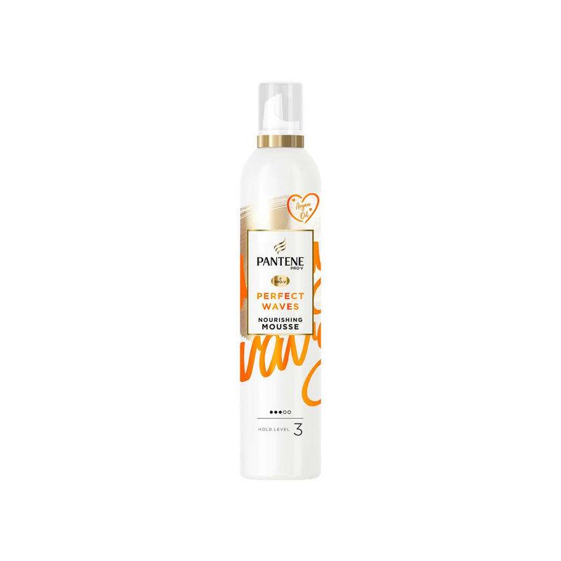 Pantene Perfect Waves hair mousse 200ml (British brand)