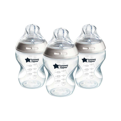 Tommee Tippee Natural Start Anti-Colic Baby Bottle Slow Flow Pack of 3