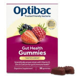 Optibac Gut Health Probiotic Gummies Mixed Berry 30 Count