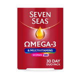 Seven Seas Omega-3 multivitamin women 50+ 30-day pack, UK version