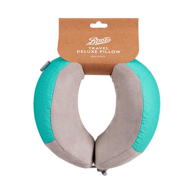 Boots Boots Travel Deluxe Pillow Travel Neck Support Memory Foam- Buy online at McGrocer