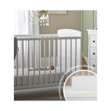 Boots CuddleCo Juliet Cot Bed with Lullaby Foam Mattress White- Buy online at McGrocer