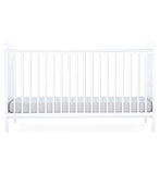 CuddleCo Juliet Cot Bed With Mattress White - British product