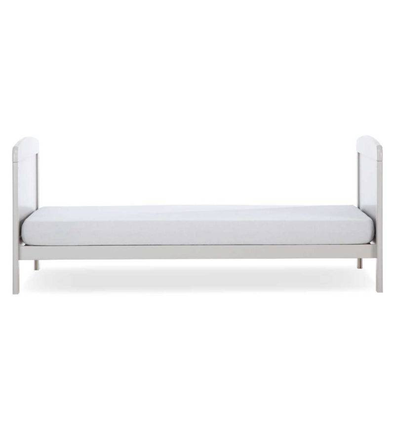 CuddleCo Juliet Cot Bed and Mattress Dove Grey - British product