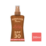 Hawaiian Tropic sunscreen dry oil SPF30 200ml (British brand)