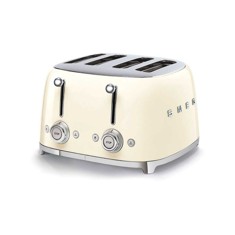 Smeg 4 slice toaster cream - British product
