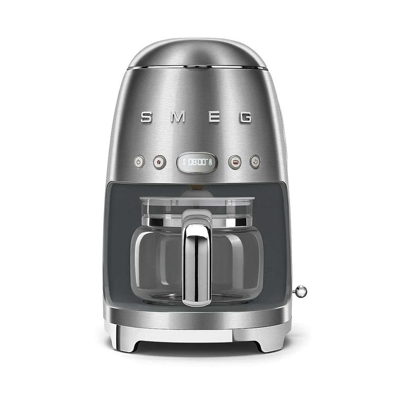 Smeg drip coffee machine stainless steel 1.4L (British brand)