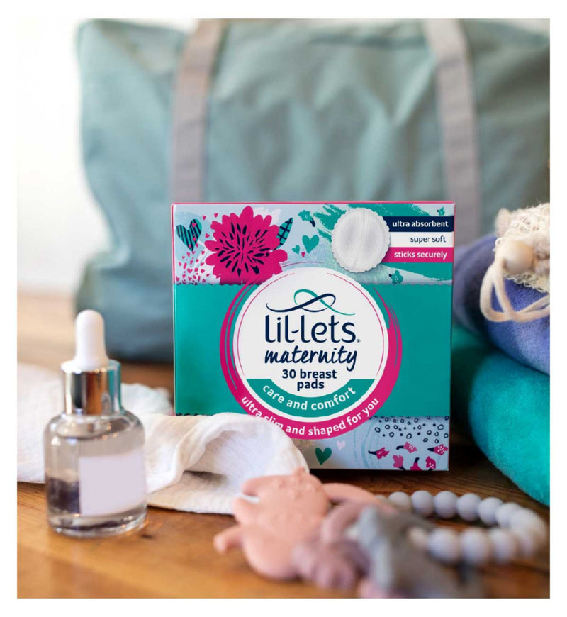 Lil-Lets maternity breast pads 30 pack (British brand)
