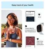 Fitbit Sense 2 Blue Mist smartwatch - British product